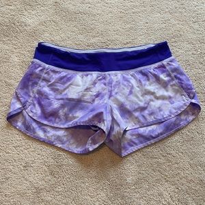 Lululemon speed shorts